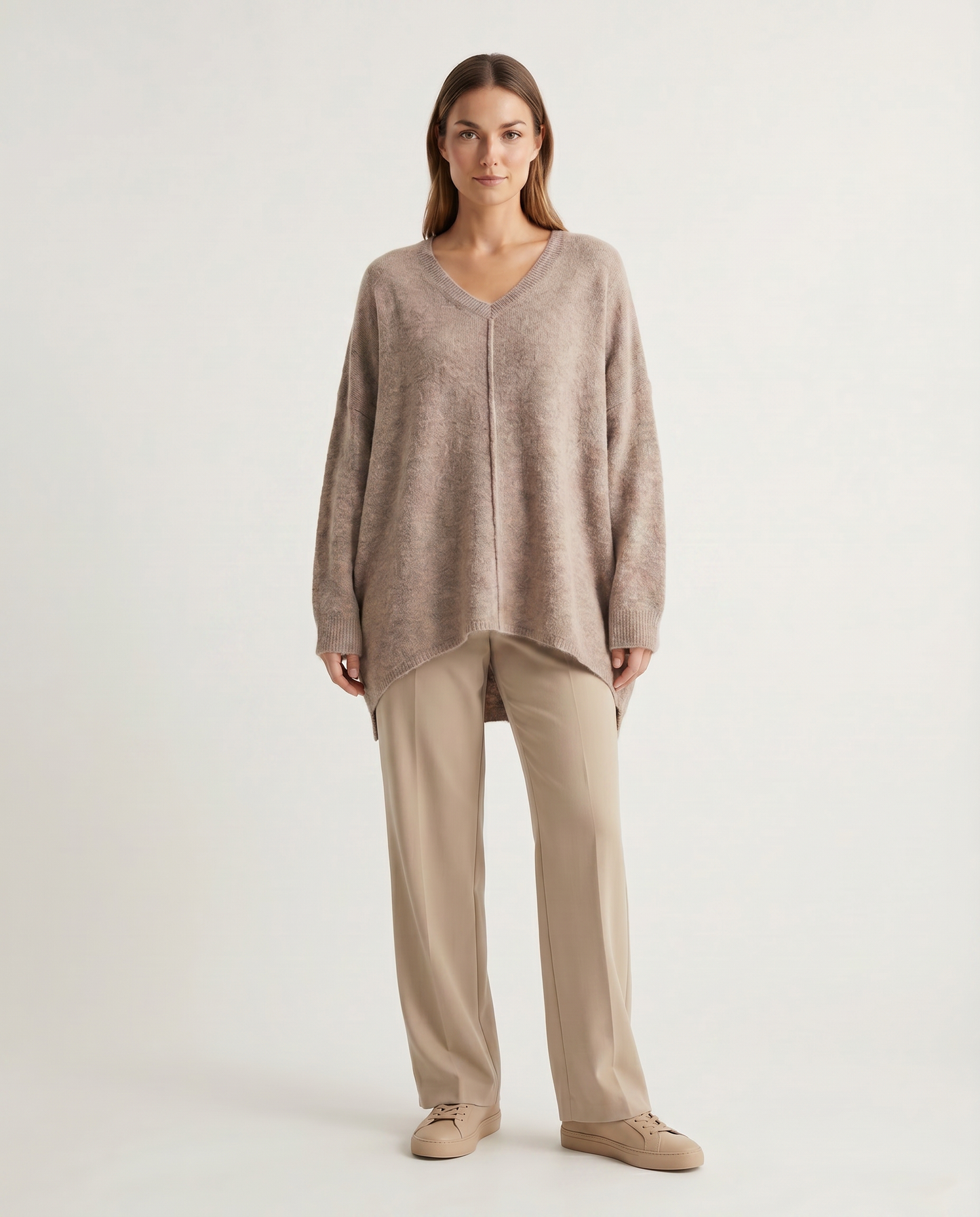 Chaleco Soft Cashmere Relaxed Cuello V