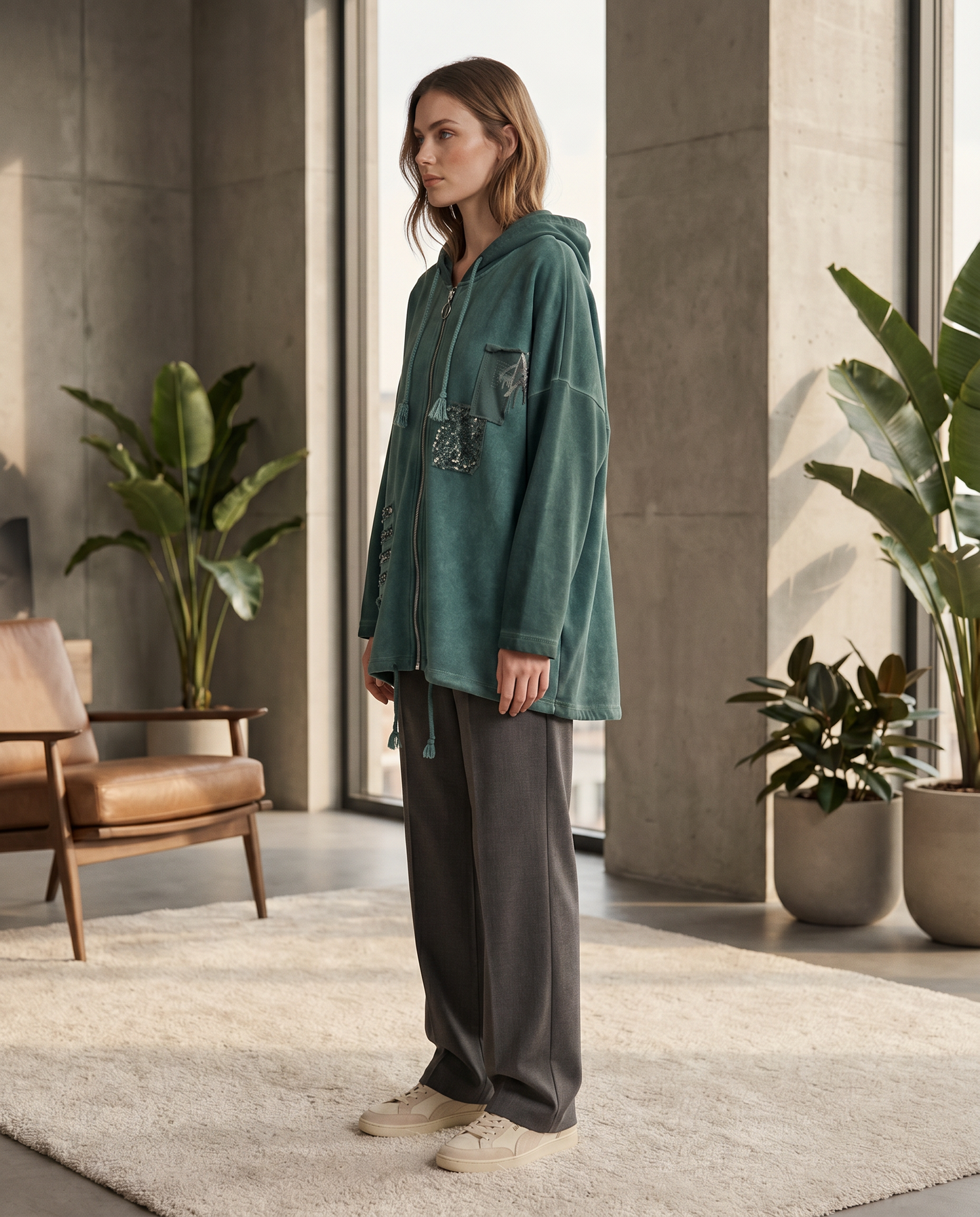 Chaqueta Urban Velvet Patch