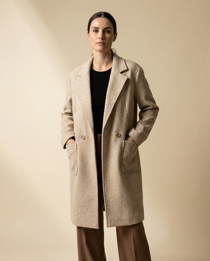 Abrigo Largo de Paño Presencia