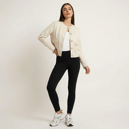 Chaqueta Aura Gamuza