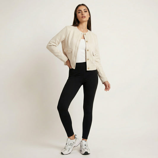 Chaqueta Aura Gamuza