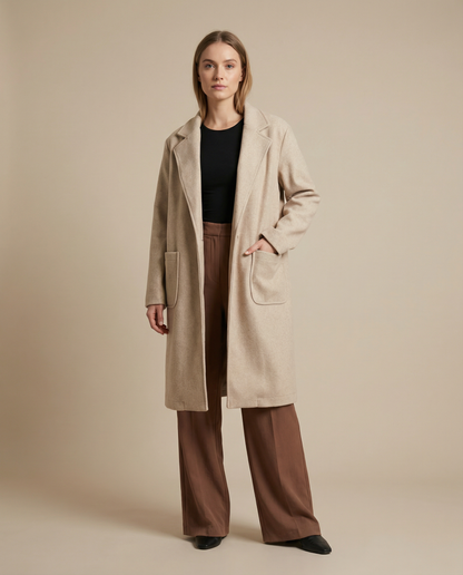 Abrigo Largo de Paño Presencia