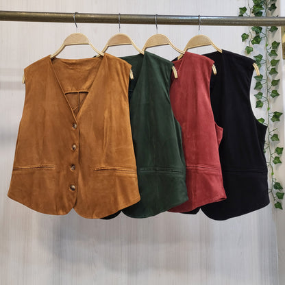 Gillette Gamuza Estructurada – Botones Frontales