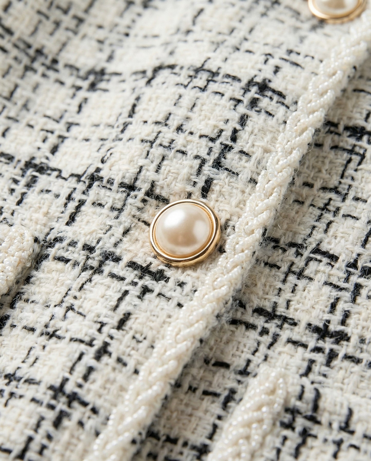 Chaqueta Soft Tweed Estructura Clásica