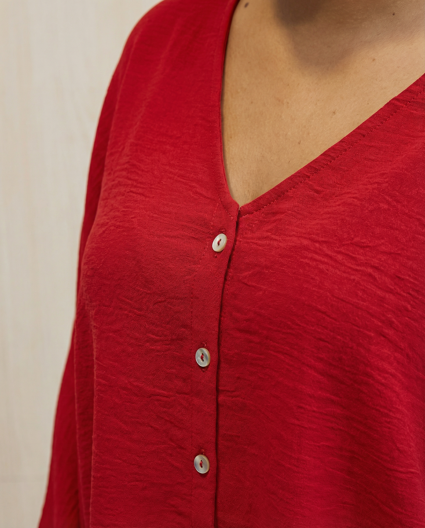 Blusa Crepe Murciélago Aura