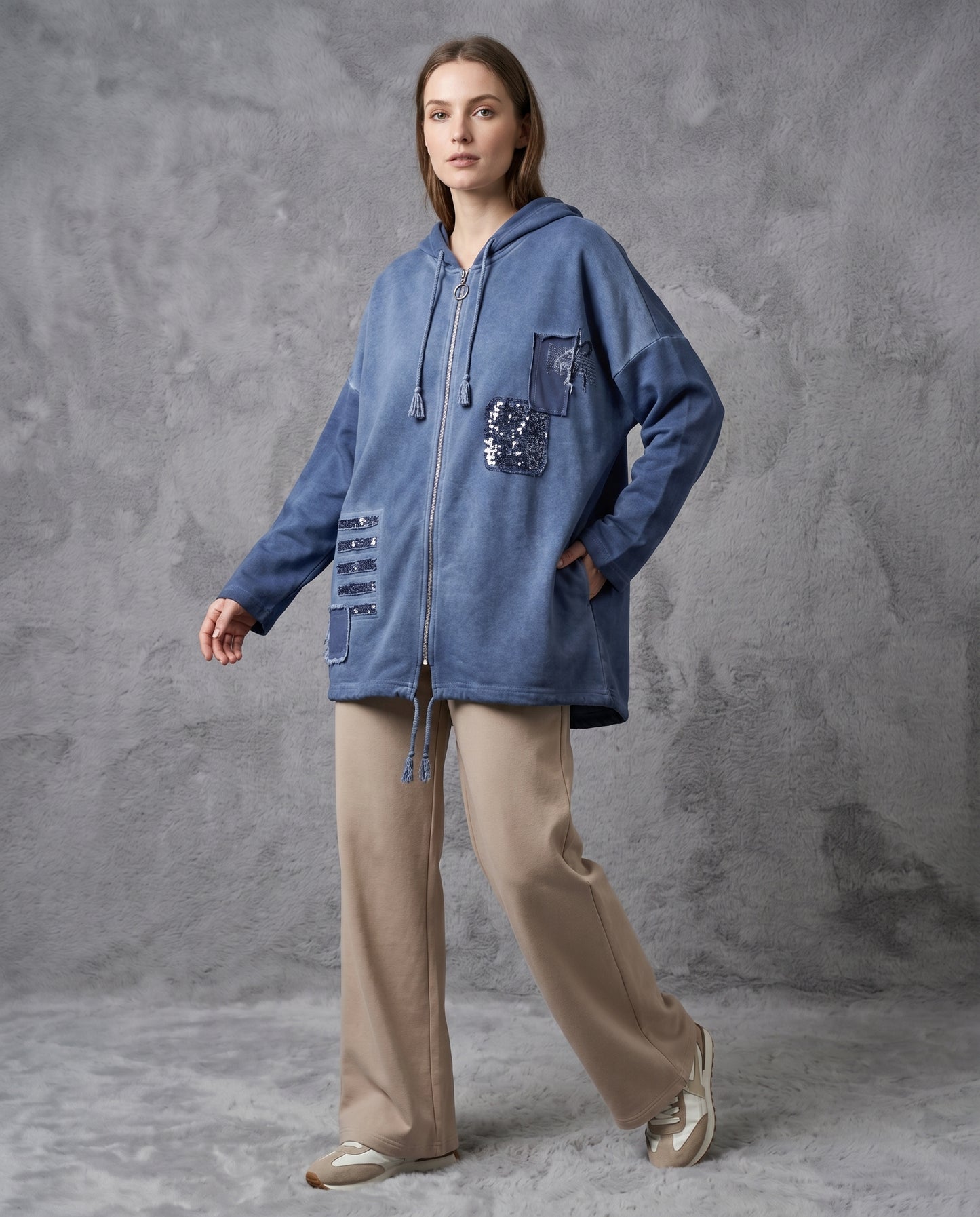 Chaqueta Urban Velvet Patch