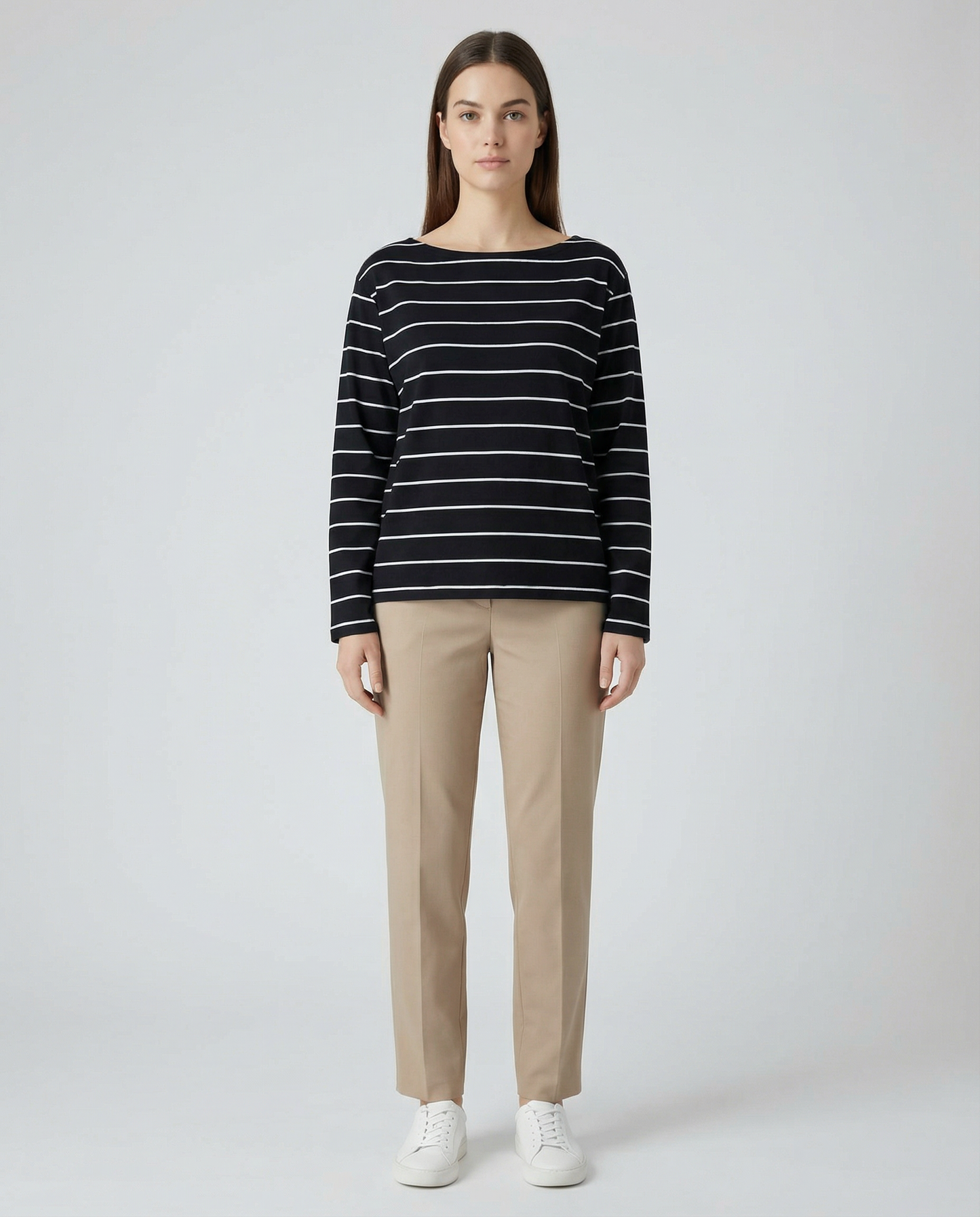 Polera Rayada Easy Fit