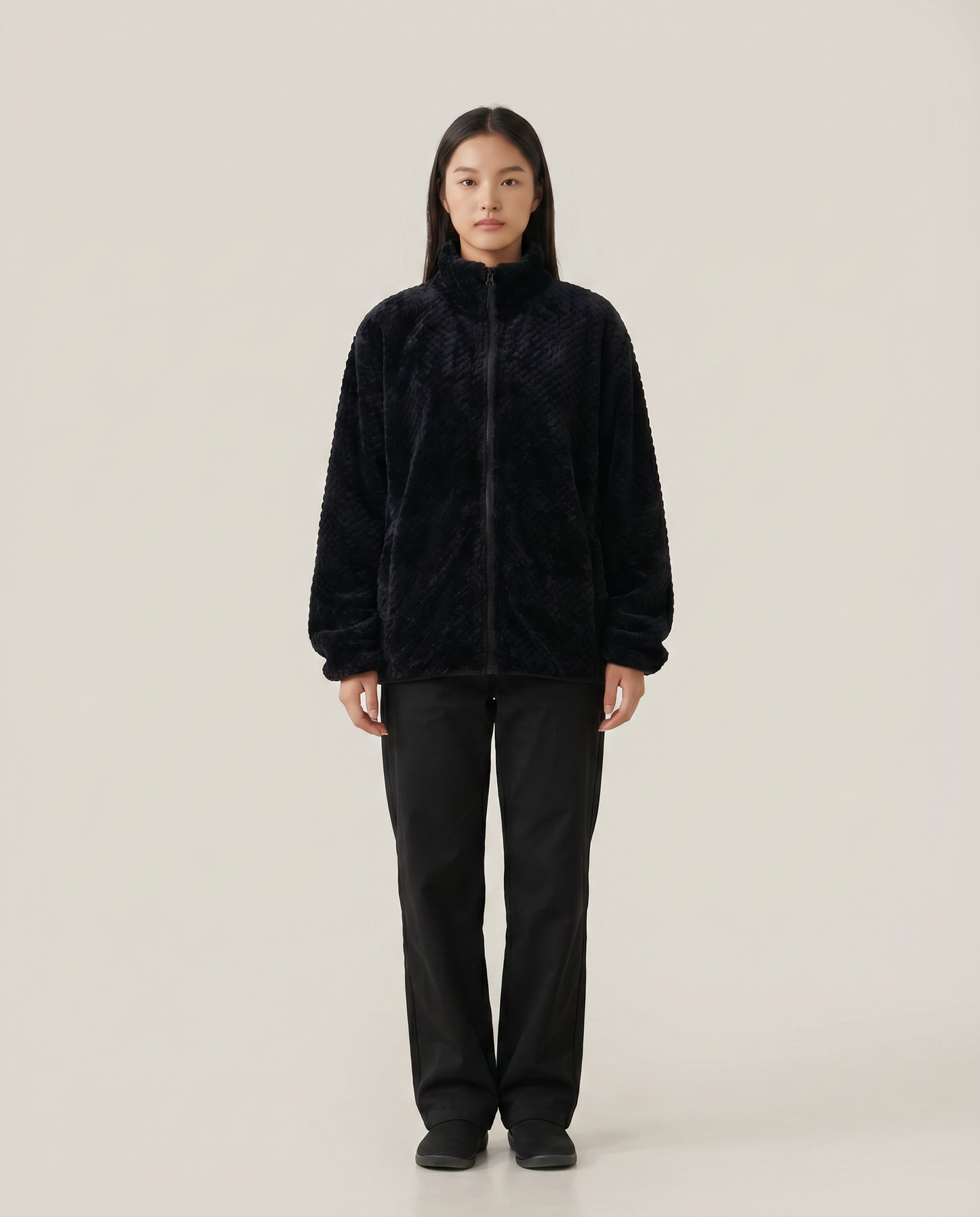 Chaqueta Polar Soft Texture