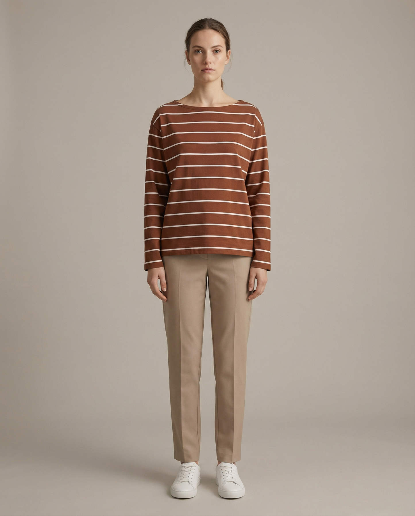Polera Rayada Easy Fit