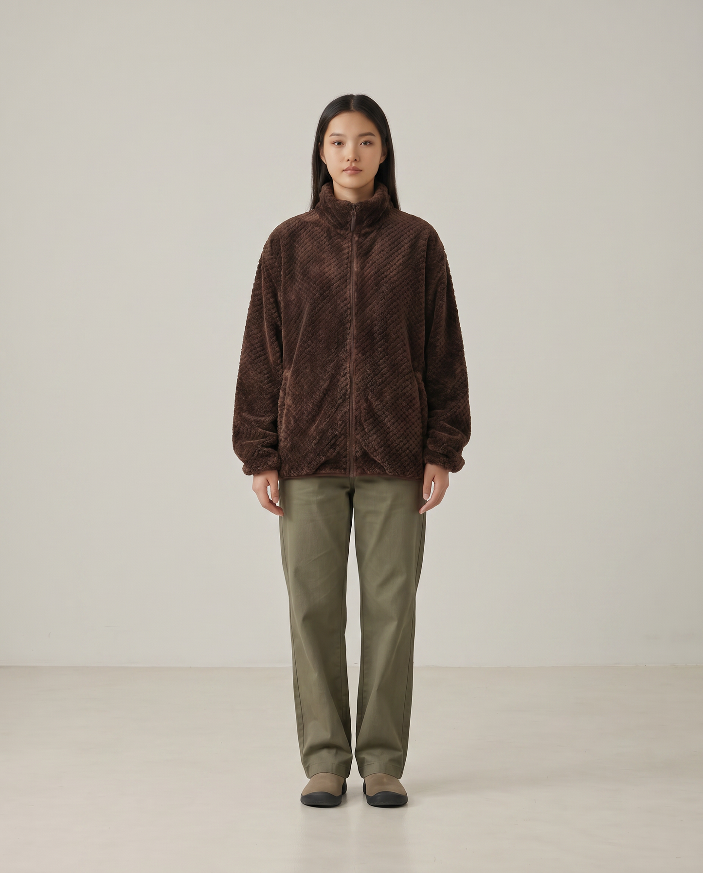Chaqueta Polar Soft Texture