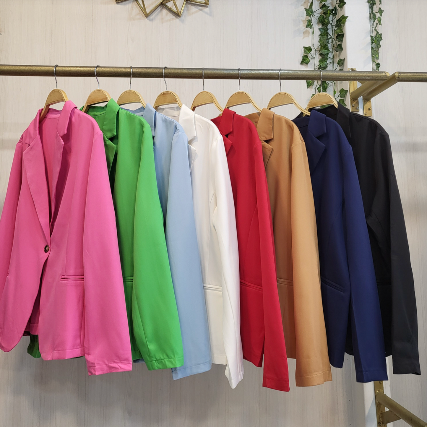 Blazer Estructura Poliéster Weekenda