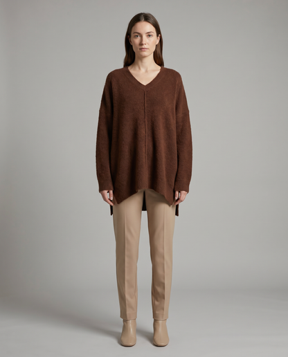 Chaleco Soft Cashmere Relaxed Cuello V