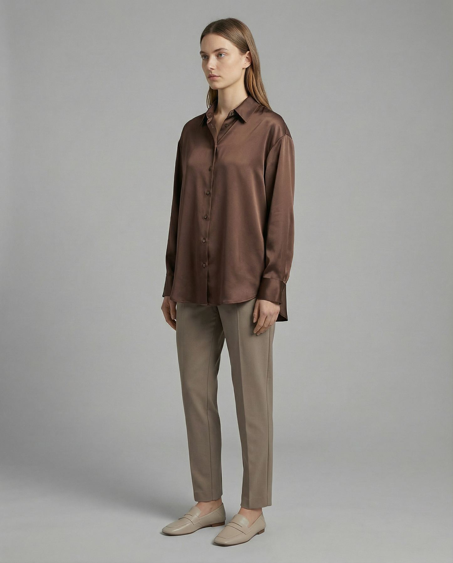 Camisa Satin Aura
