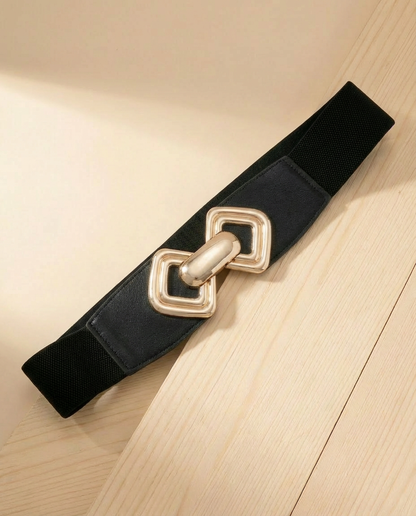Faja Elasticada Hebilla Dorada – 80 cm