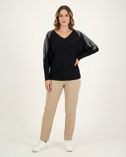 Chaleco Spandex Brillo Shoulder Weekenda