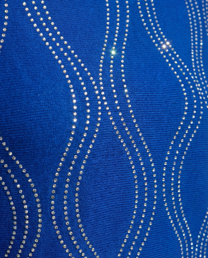 Chaleco Spandex Brillos Ondulados Weekenda