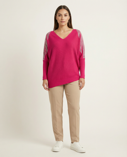 Chaleco Spandex Brillo Shoulder Weekenda