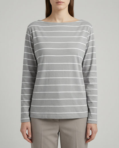 Polera Rayada Easy Fit