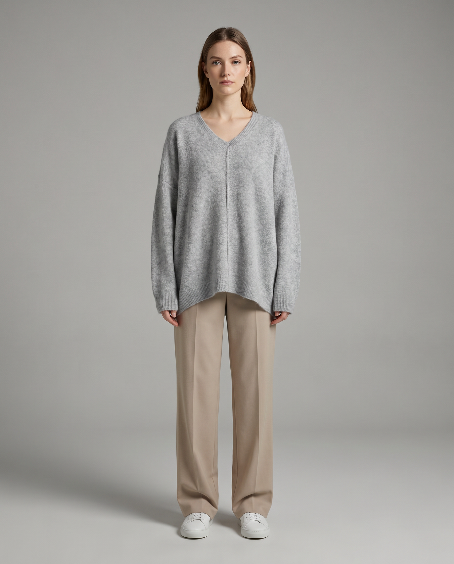 Chaleco Soft Cashmere Relaxed Cuello V