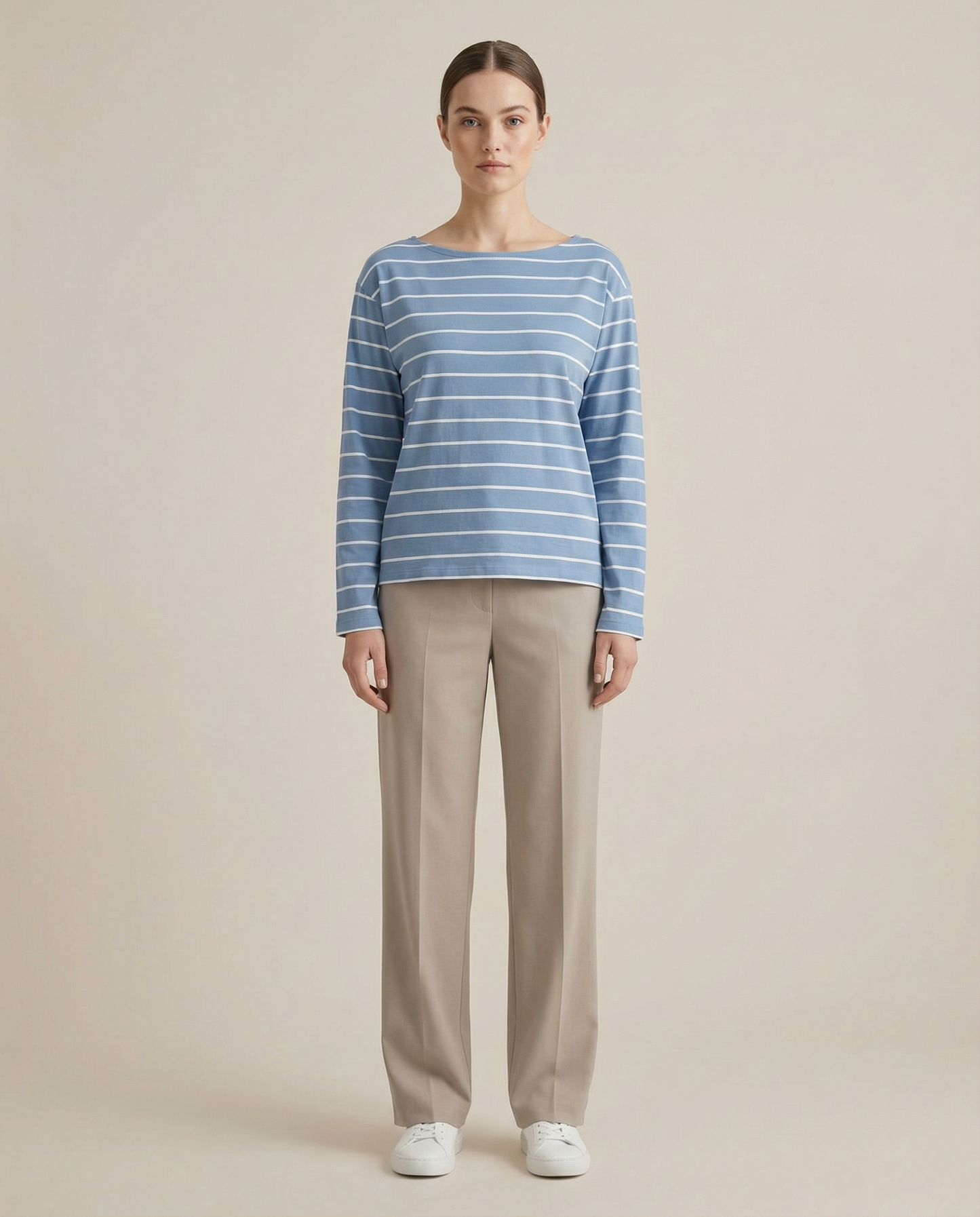 Polera Rayada Easy Fit