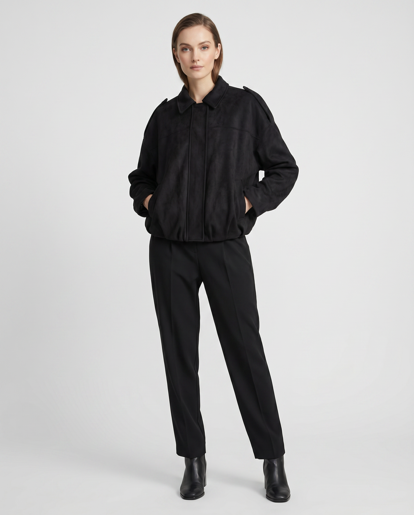 Bomber Gamuza Soft Luxe
