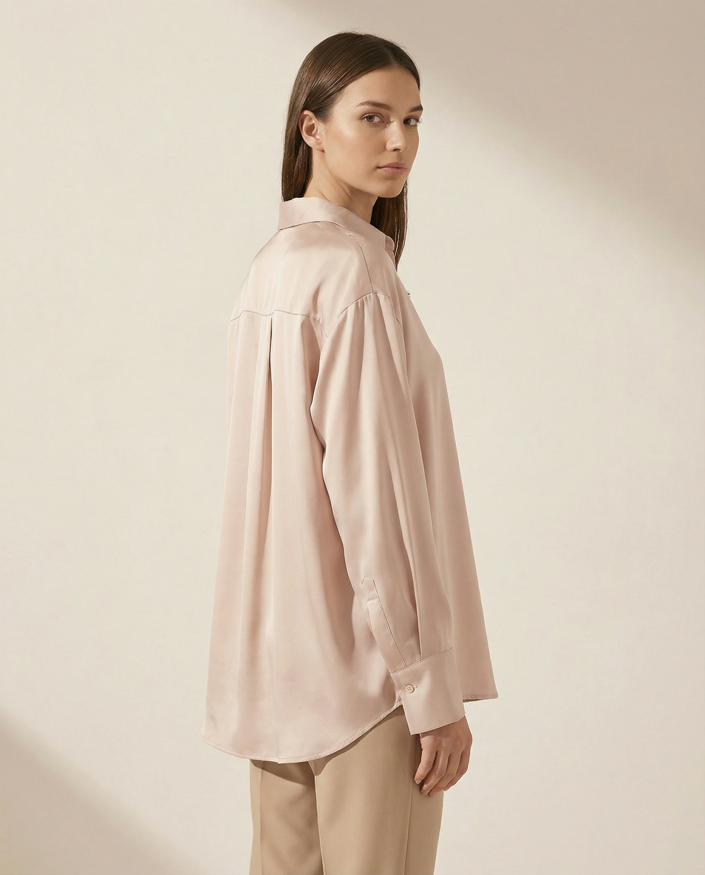 Camisa Satin Aura