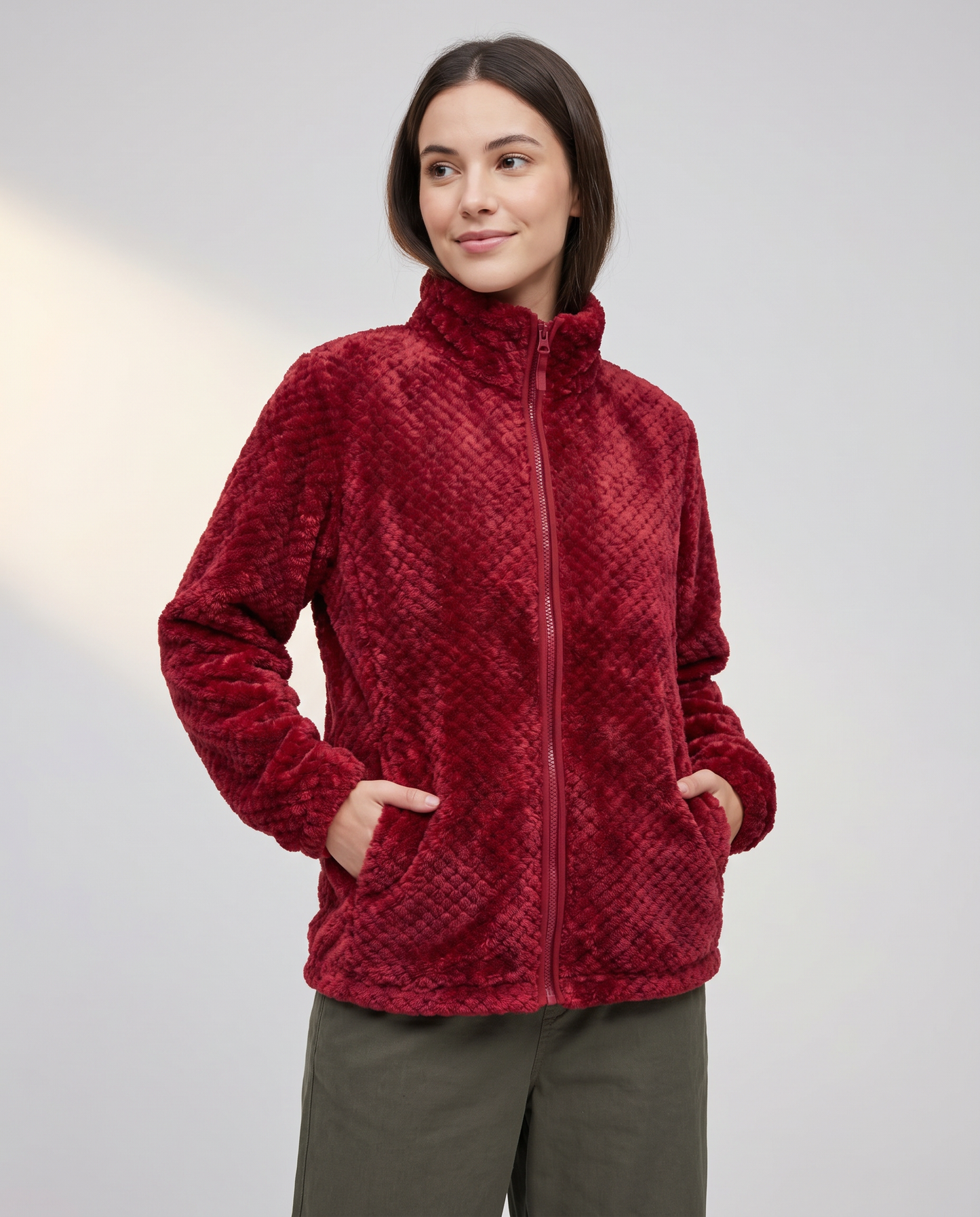 Chaqueta Polar Soft Texture