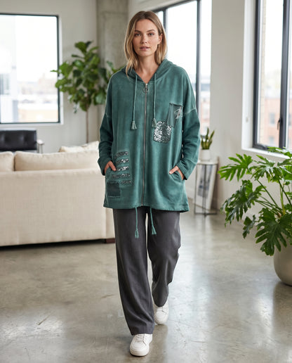 Chaqueta Urban Velvet Patch