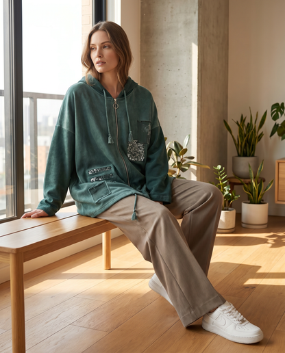 Chaqueta Urban Velvet Patch