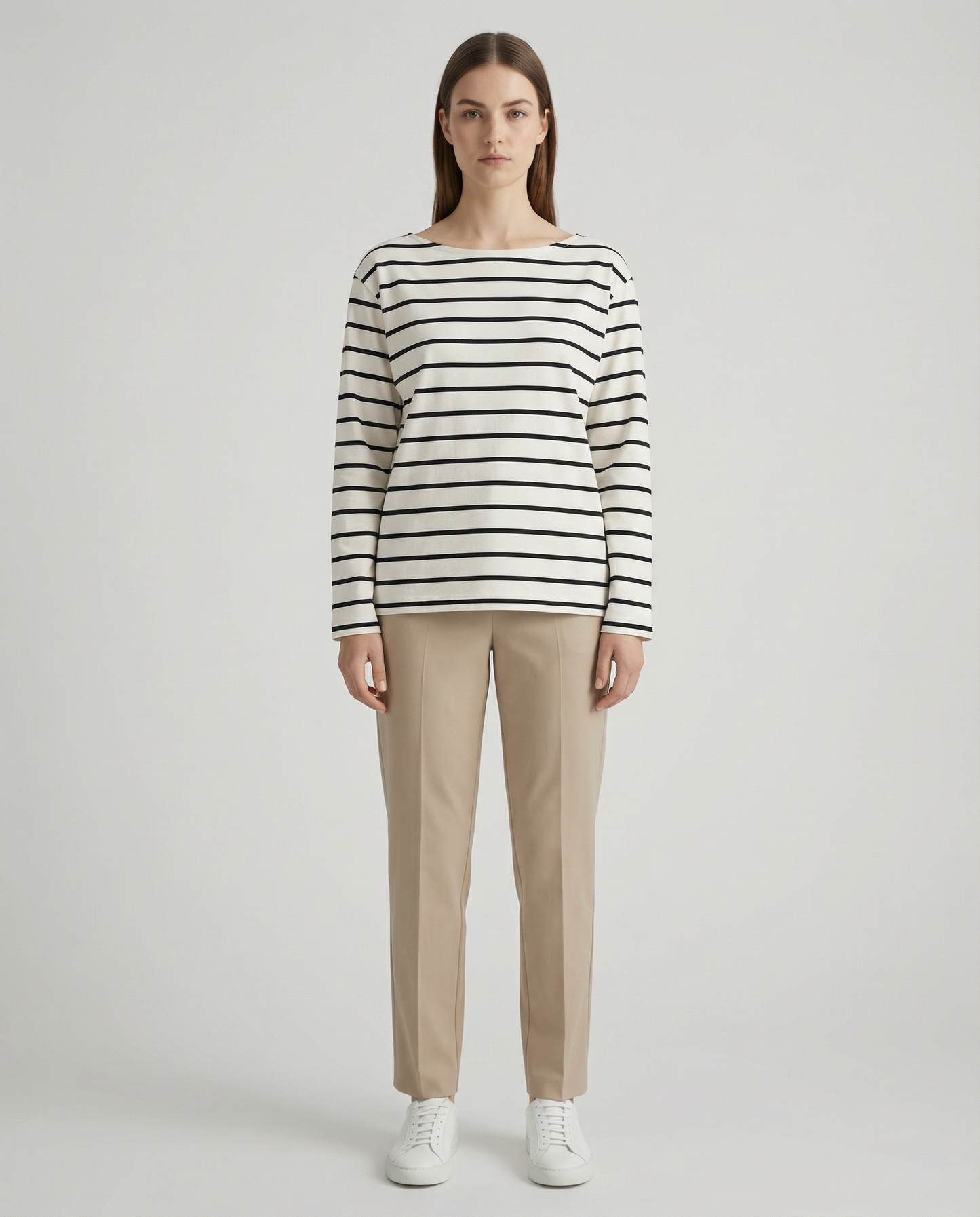 Polera Rayada Easy Fit