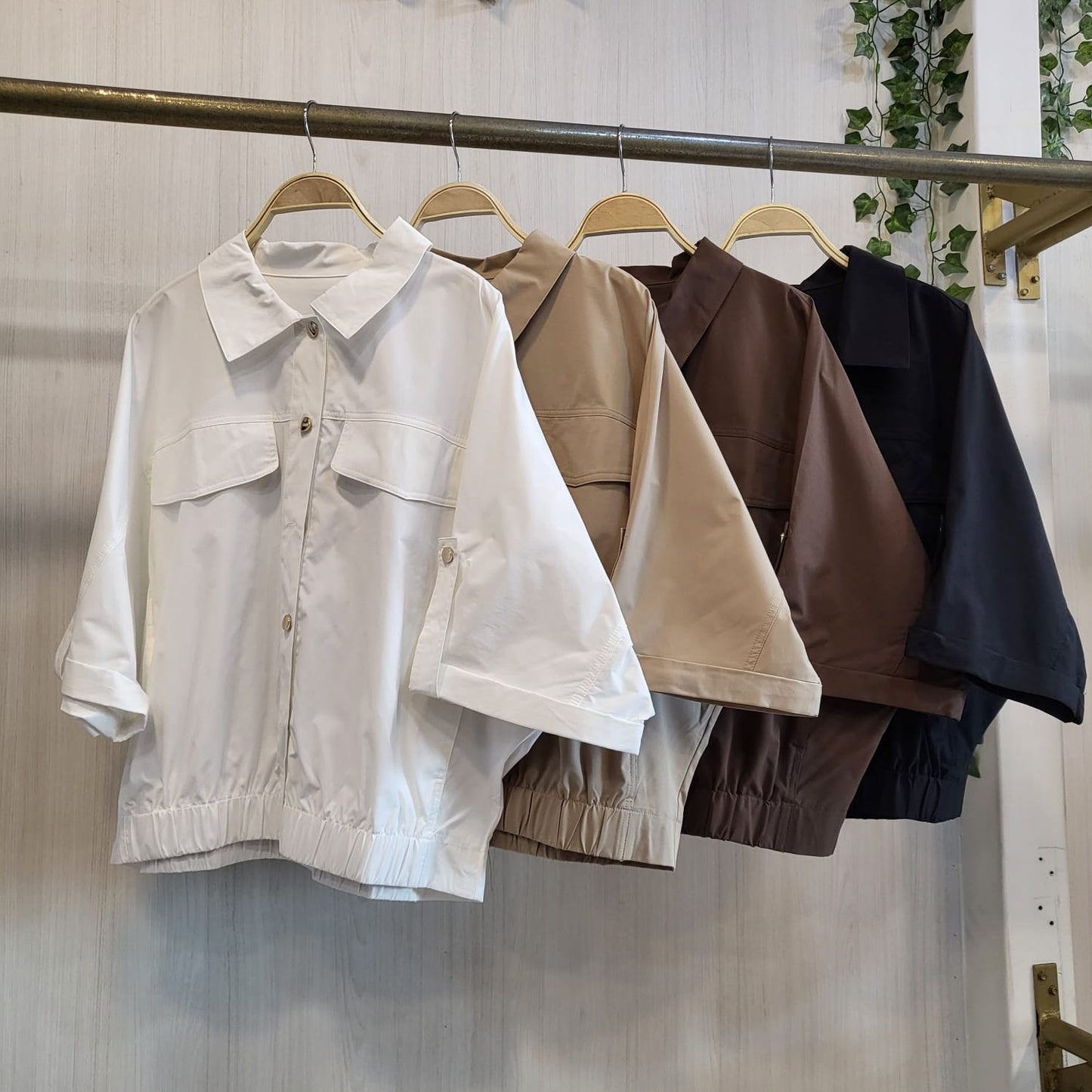 Conjunto Cortaviento Modular Urbano - Chaqueta Manga Corta + Pantalón Cargo Recto