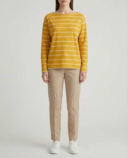 Polera Rayada Easy Fit
