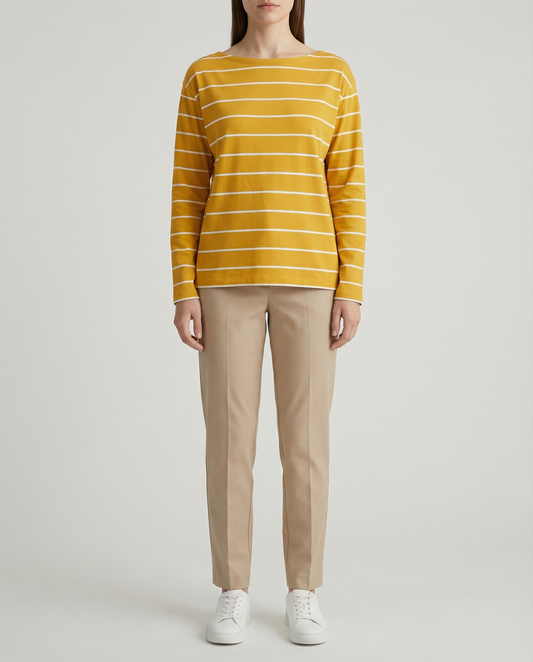 Polera Rayada Easy Fit