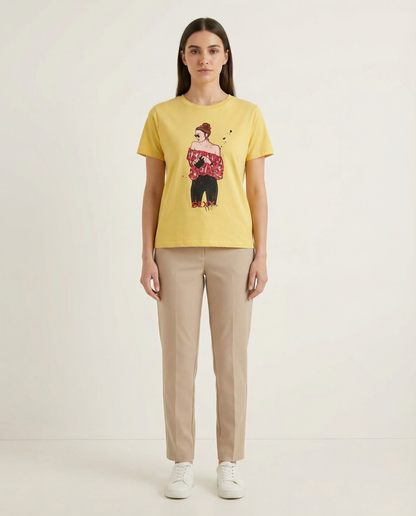 Polera Graphic Muse