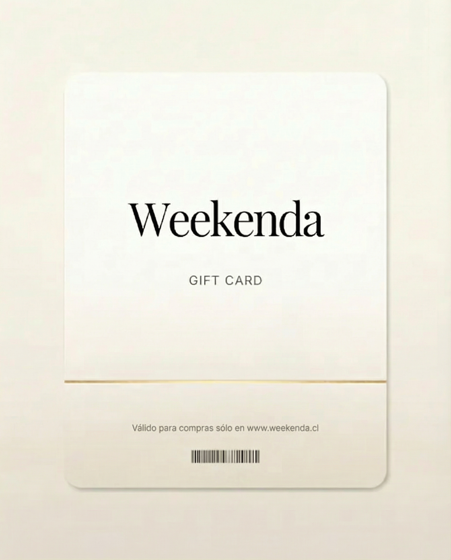 Gift Card Weekenda