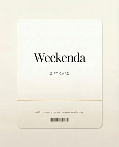 Gift Card Weekenda
